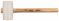 340 mm Gummihammer we.nat.Gr.2 550g
