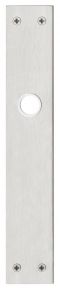 grau, matt UG-Langsch. eckig 235x40x2mm, Edst. matt