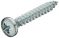 Stahl Hospa-Schrauben Panhead PZ verz.5,0x35mm