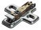 Stahl X-Mont.pl. Duomatic SM St.schrb.2mm