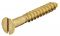 Messing Holzschrb.SK.Ms.blank Längsschl.2,5x12mm