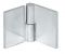 Aluminium Glastürband z. kleben Alu.ls. 65x35mm