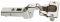 mit Schließautomatik CLIP top 95° Mi./Zw. m.SA einpr. 71T9680