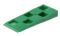 10 mm Rastkeil Kst.gruen 80x30x10mm