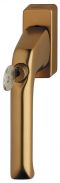 013S/U34 Zyl-Fenstergriff Alu bronzef.