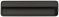 193 x 51,5 mm Muschel Zi.schw.matt 193x51,5mm
