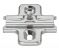 Stahl X-Mont.pl. Duomatic A St.schrb. 3mm