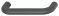 109 x 38 mm Griff PA grau matt 92 13/109x38mm