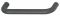 138 x 35 mm Griff PA grau matt 92 10/138x35mm