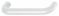 109 x 38 mm Griff PA weiss matt 98 13/109x38mm