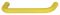 208 x 44 mm Griff PA senfgelb 18 16/208x44mm