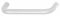 138 x 35 mm Griff PA weiss matt 98 10/138x35mm