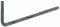 2 mm Sechsk.Schl.schw.L-Form SW2