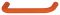 138 x 35 mm Griff PA orange matt 24 10/138x35mm
