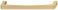 170 x 30 mm Griff Zi.gold matt 170x30mm