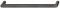 204 x 26 mm Griff Zi.schw. used look.geb. 204x26mm