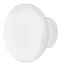 32 mm Knopf Porzellan weiss 32x23mm