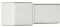 14 x 14 mm Knopf Alu grau 14x34mm