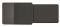 14 x 14 mm Knopf Alu. schwarz rau matt 14x34mm