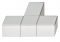 46 x 14 mm Knopf Alu grau 46x34mm