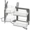≥620 mm ES-Ausz.-Set St.anthr./chr./wh.rs.