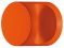 32 mm Knopf PA orange matt 24 32x30mm
