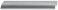200 x 42 mm Griffleiste Zi.grau 128mm