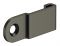 umbragrau, RAL 7022, pulverbeschichtet Seitenteil Adapter St.grau