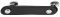 132 x 29 mm Griff St.chr.pol.leder anthr.132x26x29mm