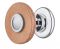 29 mm Knopf St.chr.pol.leder natur.29x29mm