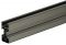 umbragrau, RAL 7022, pulverbeschichtet I-Rahmen Boden/Decke grau H=2500mm