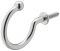 22.8 mm Schraubhaken edelst.pol. 22x20mm