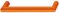 109 x 38 mm Griff PA orange 24 13/109x38mm