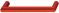 109 x 38 mm Griff PA koralle 36 13/109x38mm