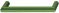 109 x 38 mm Griff PA maigrün 72 13/109x38mm