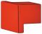 32 x 32 mm Möbelknopf PA koralle 36 32x32x30mm