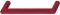 106 x 35 mm Griff PA rubinrot matt 33 10/106x35mm