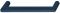 109 x 38 mm Griff PA stahlblau matt 50 13/109x38mm
