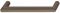 109 x 38 mm Griff PA umbra matt 84 13/109x38mm