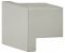32 x 32 mm Möbelknopf PA grau matt 95 32x32x30mm