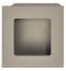 60 x 60 mm Muschel PA sand matt 86 60x54x15mm