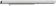 silberfarben Gleitschiene TS 5000 R-BG EN2-6 silb.