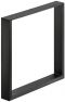 Bankkufe Bank-Gestell schw. 430x420x60x20mm
