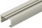 edelstahlfarben, eloxiert Laufsch./Blend. Wand edstf.2,0m