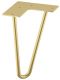 200 mm Möbelfuss St.gold 200mm