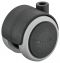 50 mm Doppelro.Kst.soft schw. 50 kg
