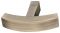 62 x 13 mm Knopf Zi.vermessingt antik 62x42mm