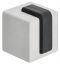 60 mm Bodentürpuffer Beton grau 60x66mm