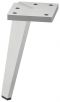 edelstahlfarben Moeb.Fuss Al.edstf. Ind. Outd.420mm