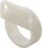 30 mm Aufhaenger Kst.weiss 30x9,5mm